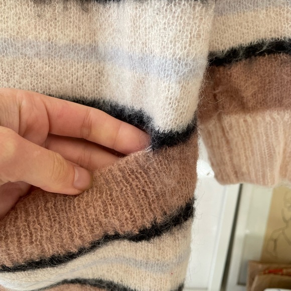 Acne Studios - Keda Striped Cardigan - XXS - Picture 4 of 8